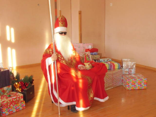 Święty Mikołaj w naszej szkole.